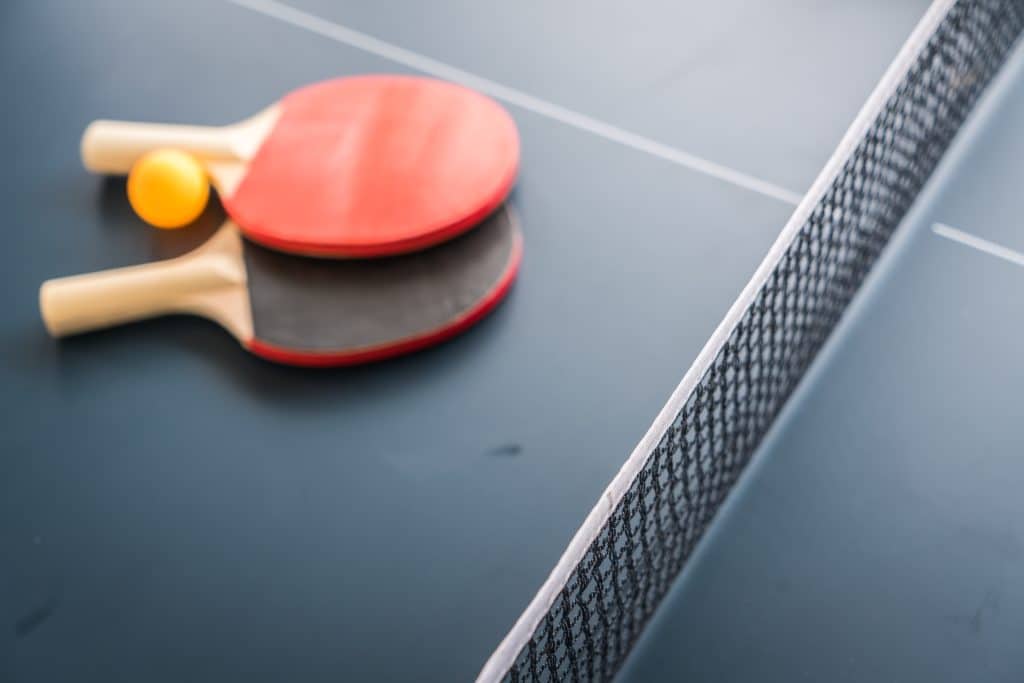 table tennis or ping pong