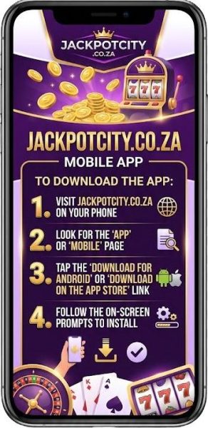 Jackpot city mobile app information