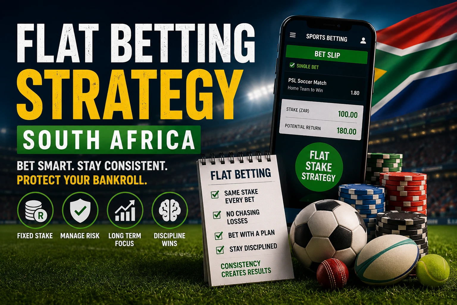 Flat betting strategy South Africa