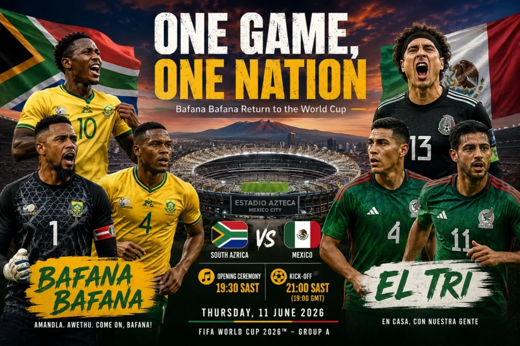 Bafana Bafana vs Mexico