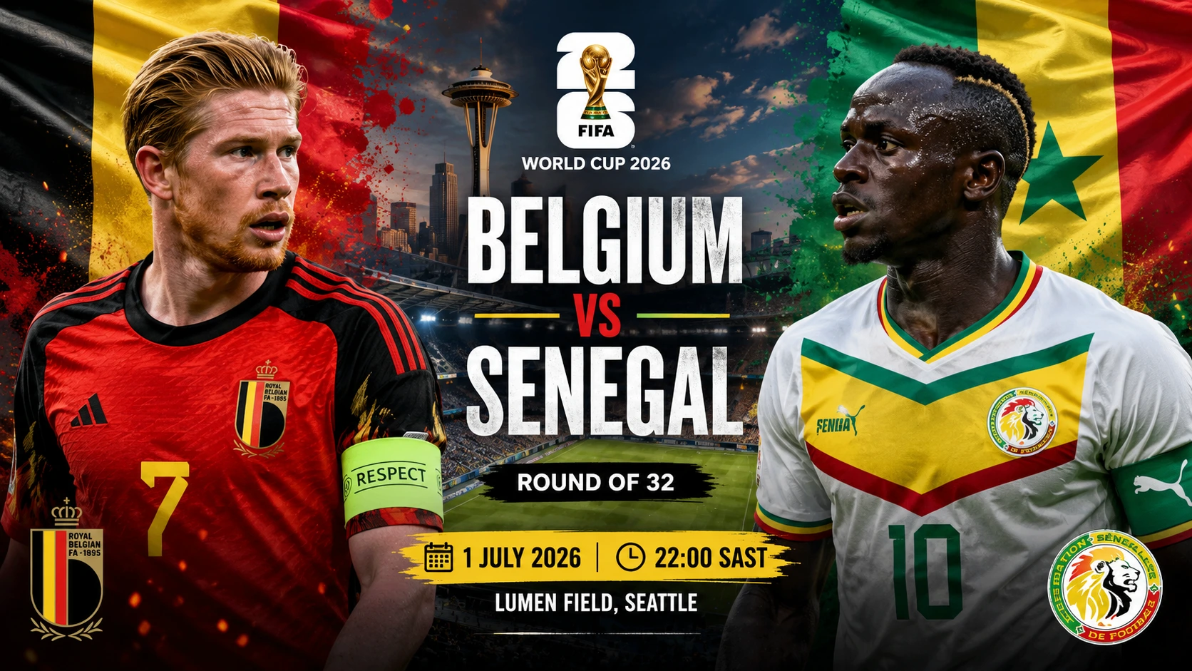 Belgium vs Senegal