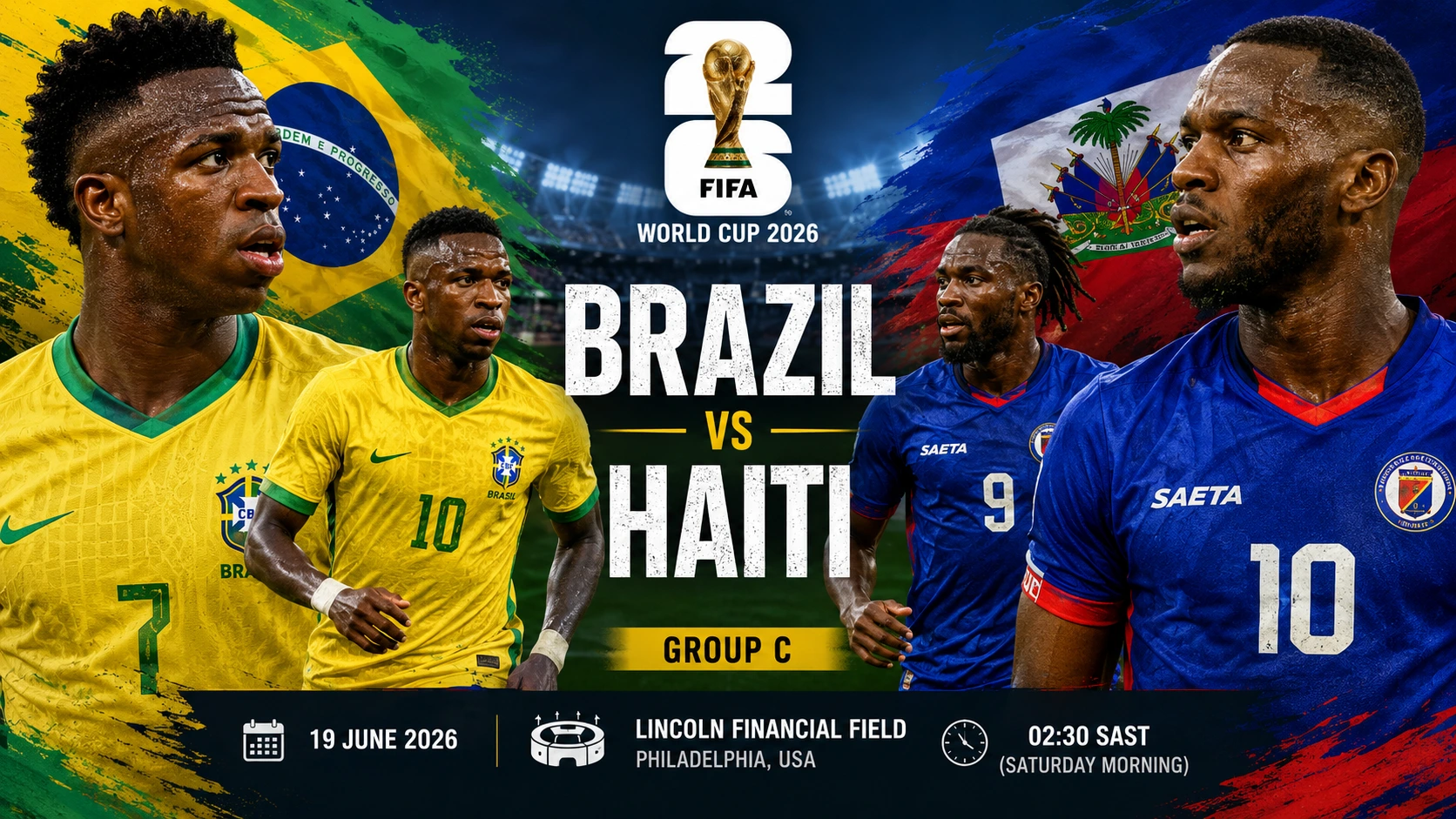 Brazil vs Haiti