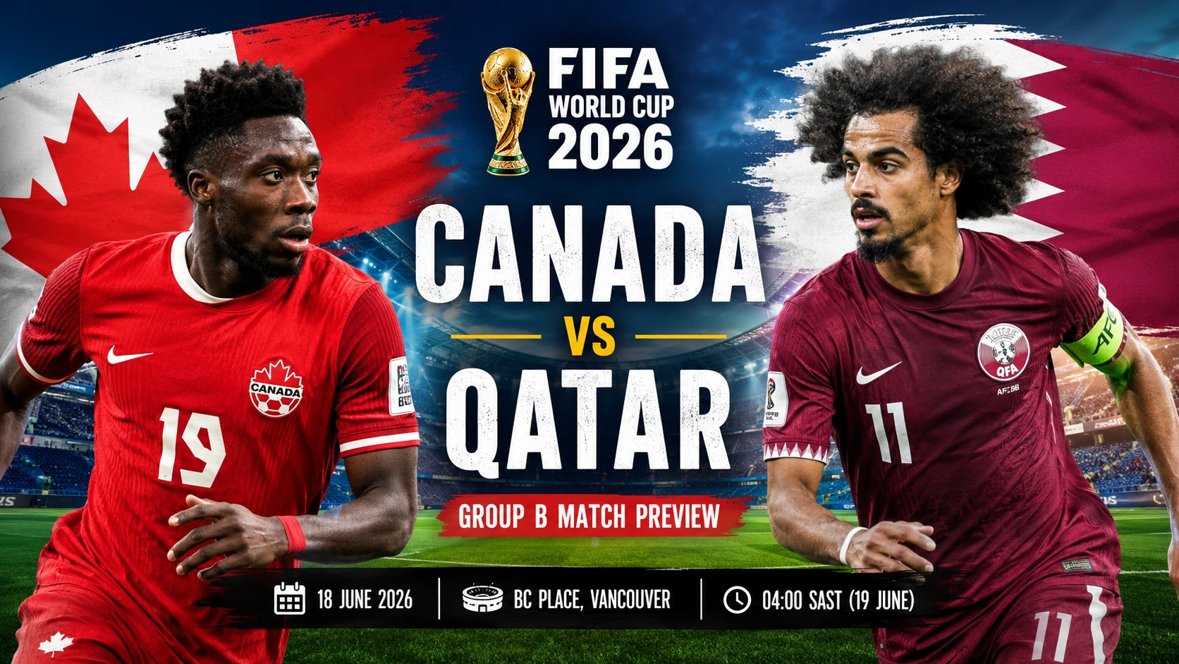 Canada vs Qatar