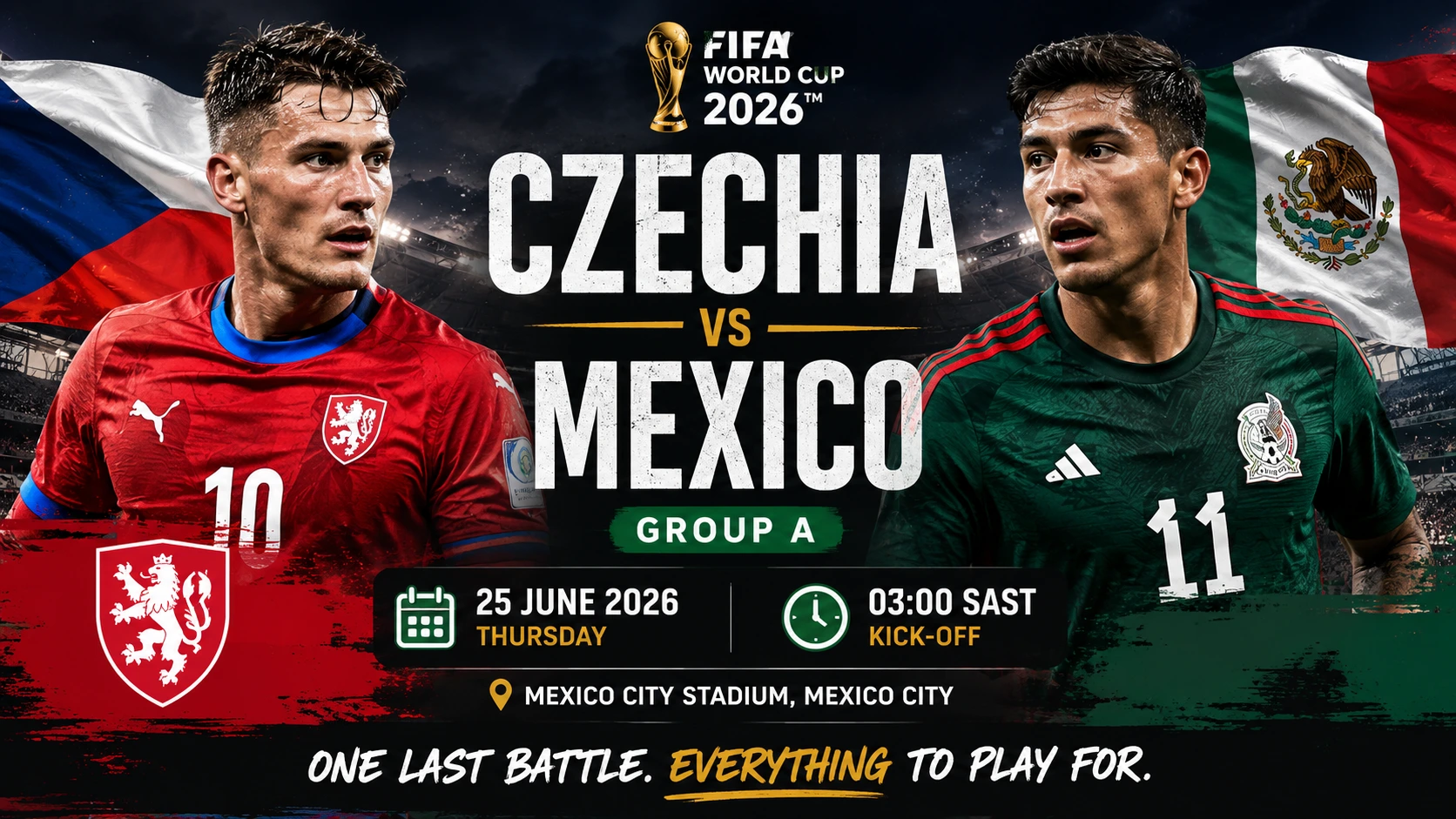 Czechia vs Mexico