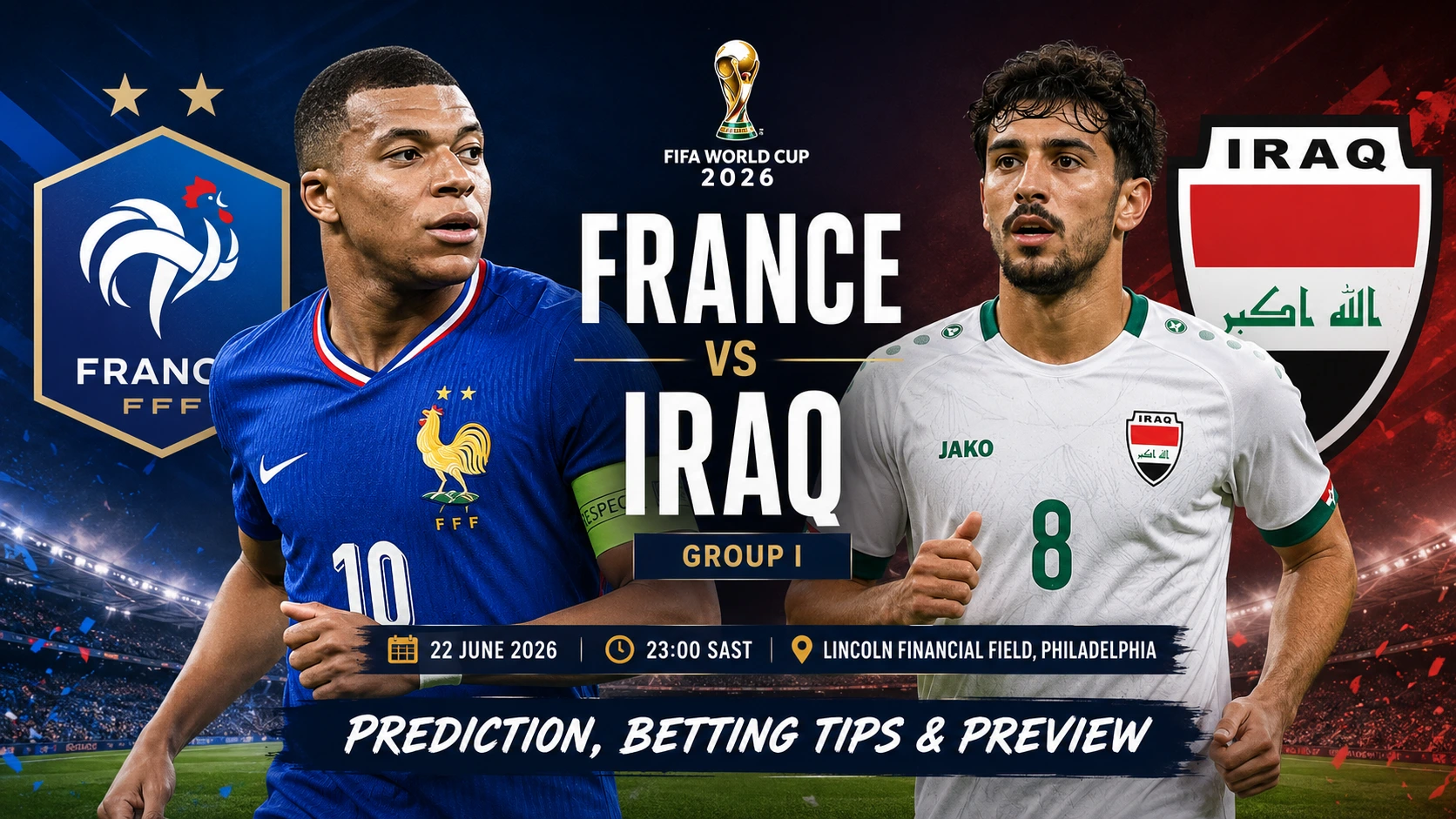 France vs Iraq