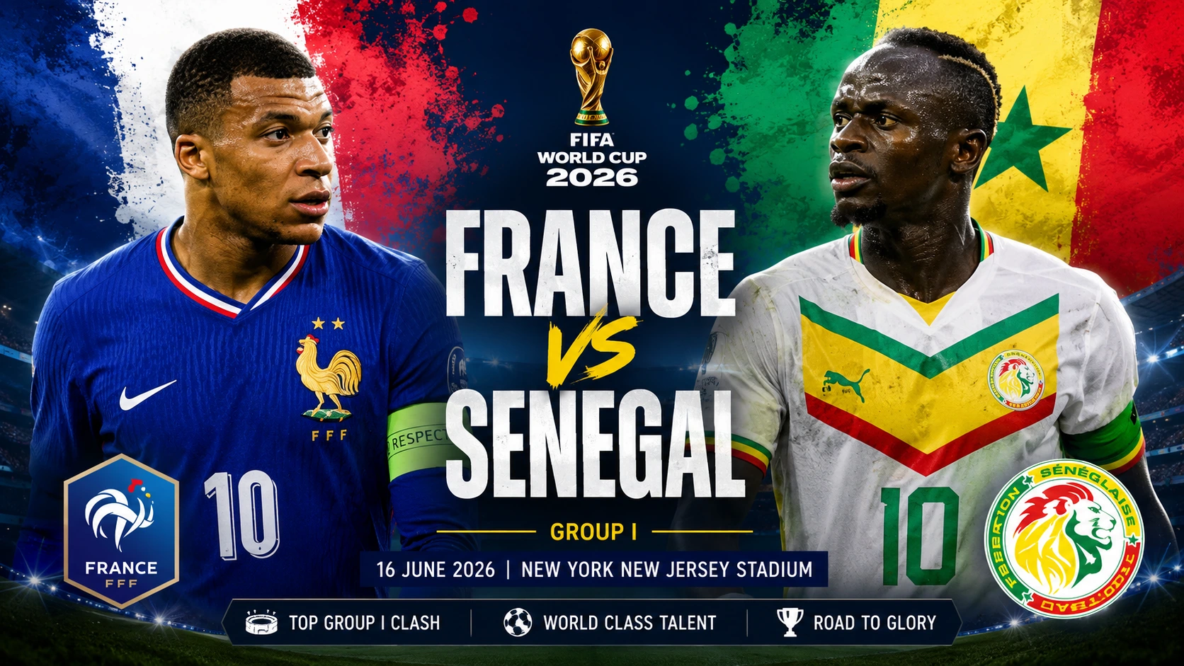 France vs Senegal