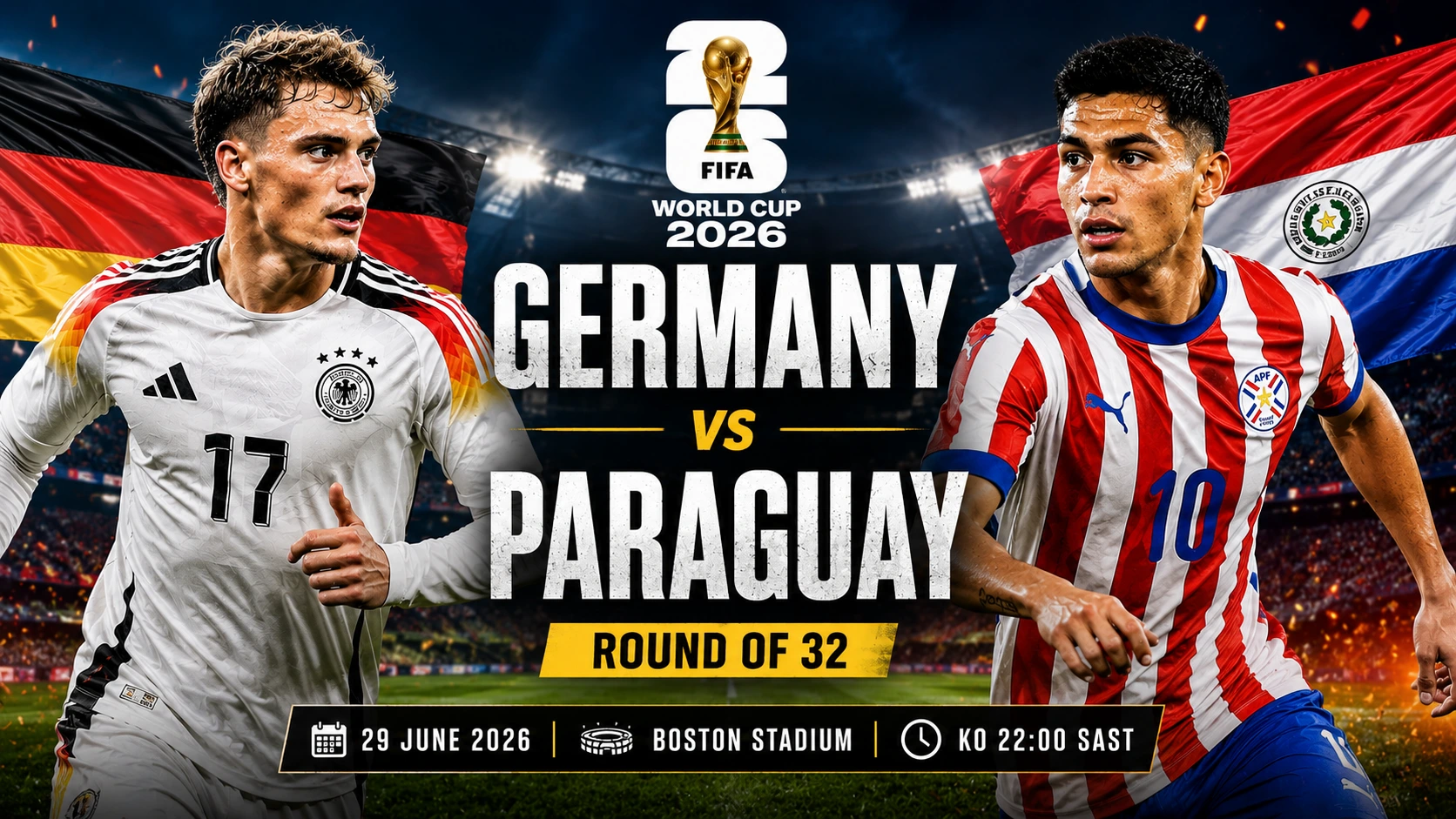 Germany vs Paraguay