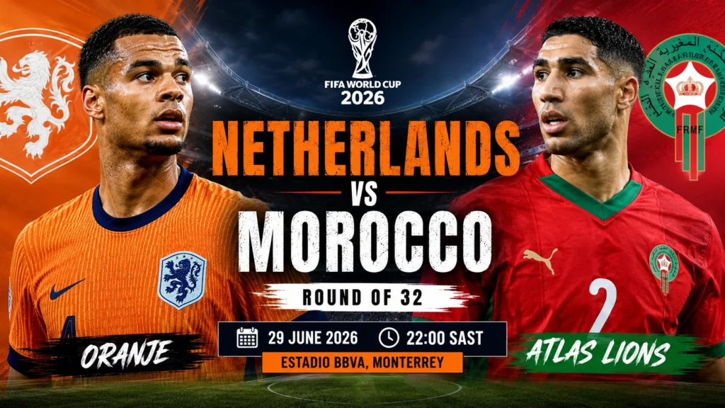 Netherlands vs Morocco