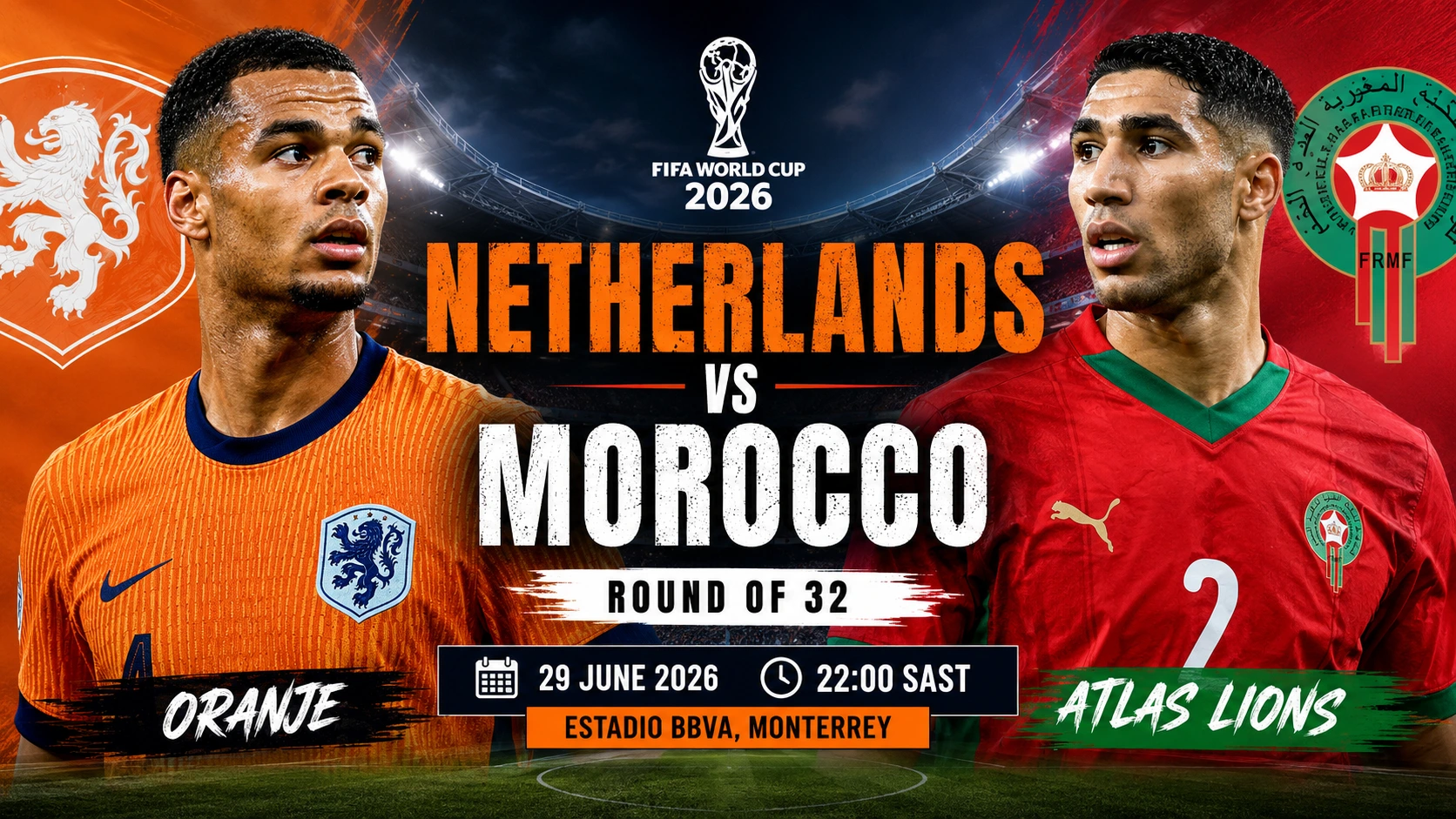 Netherlands vs Morocco