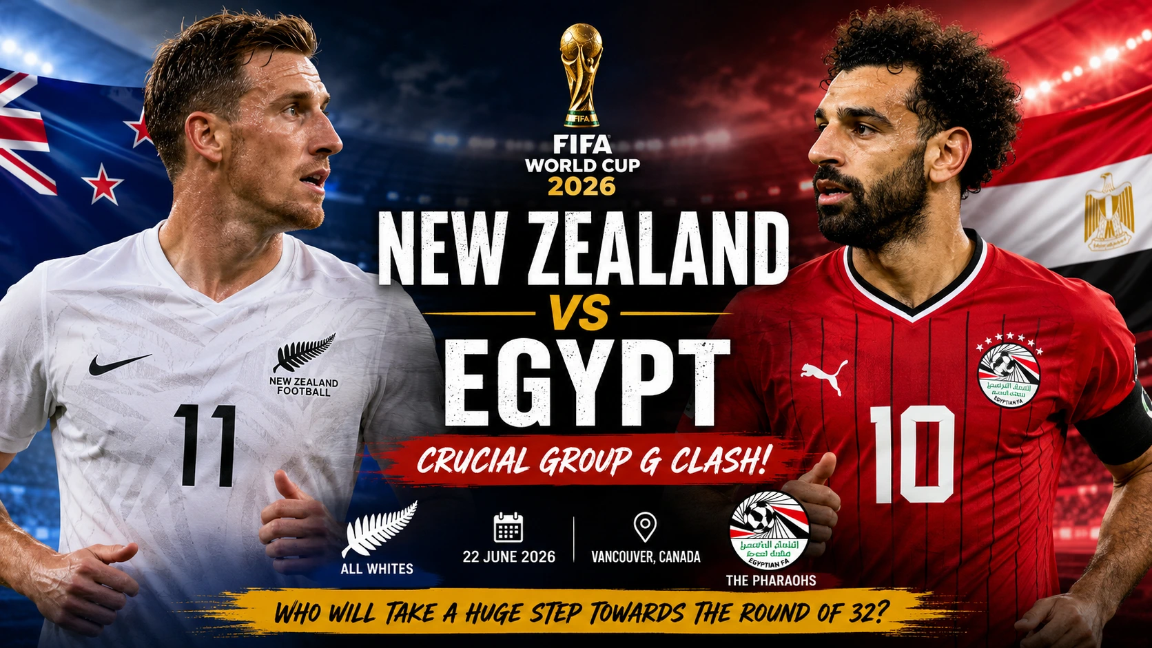 New Zealand vs Egypt