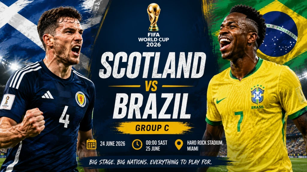 Scotland vs Brazil