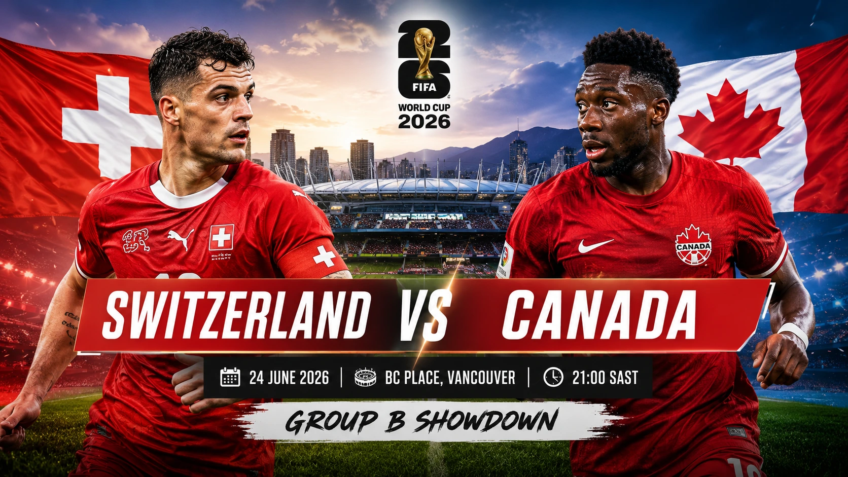 Switzerland vs Canada
