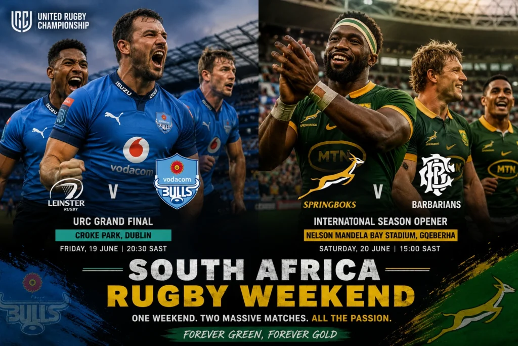 URC Final and Springboks vs Barbarians image webp Springboks vs Barbarians