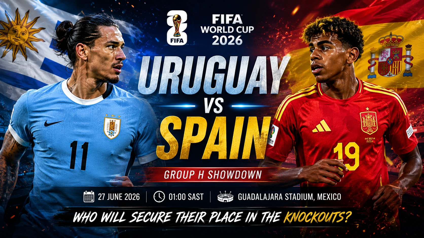 Uruguay vs Spain