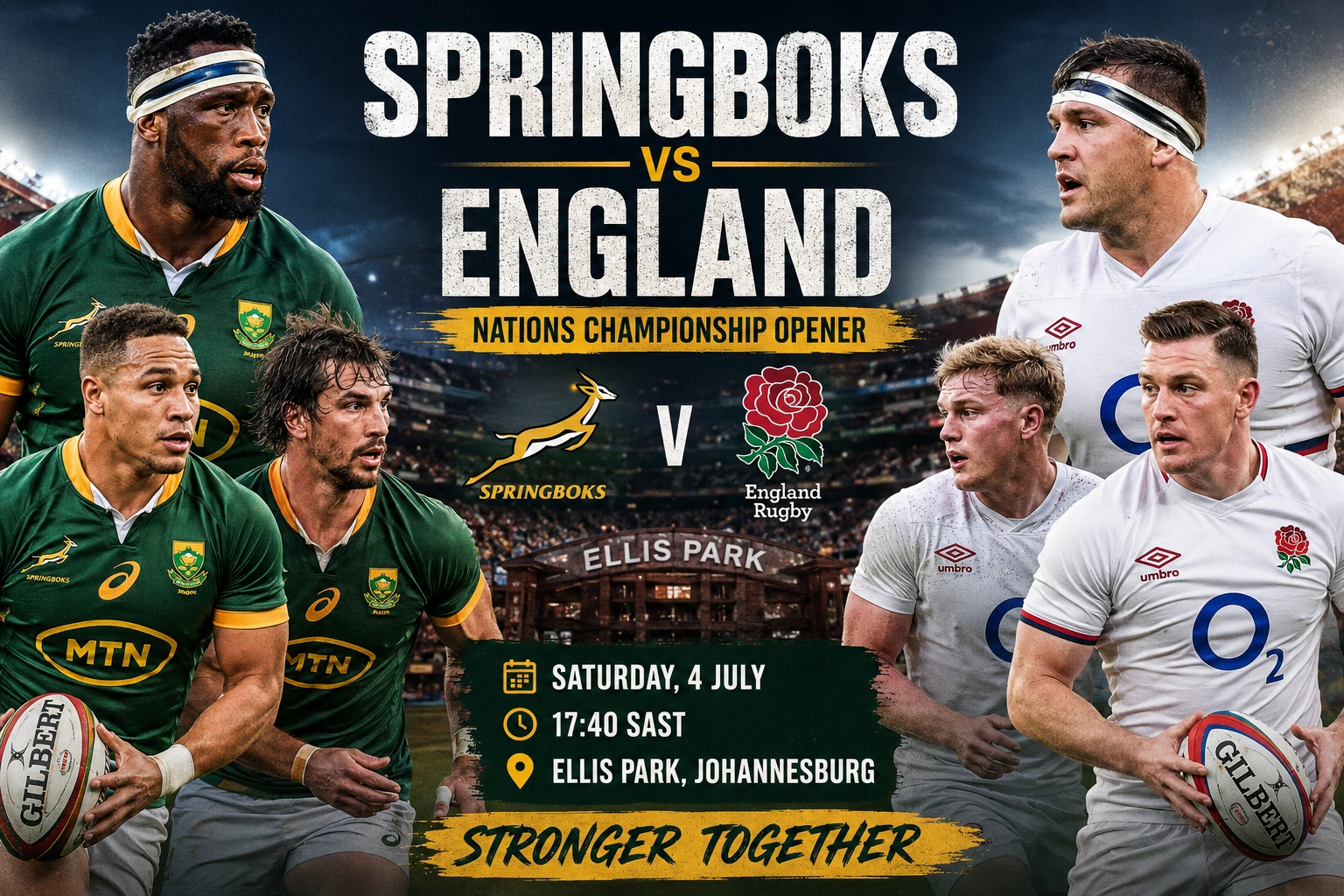 Springboks vs England