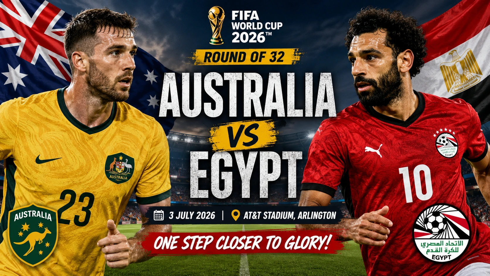 Australia vs Egypt