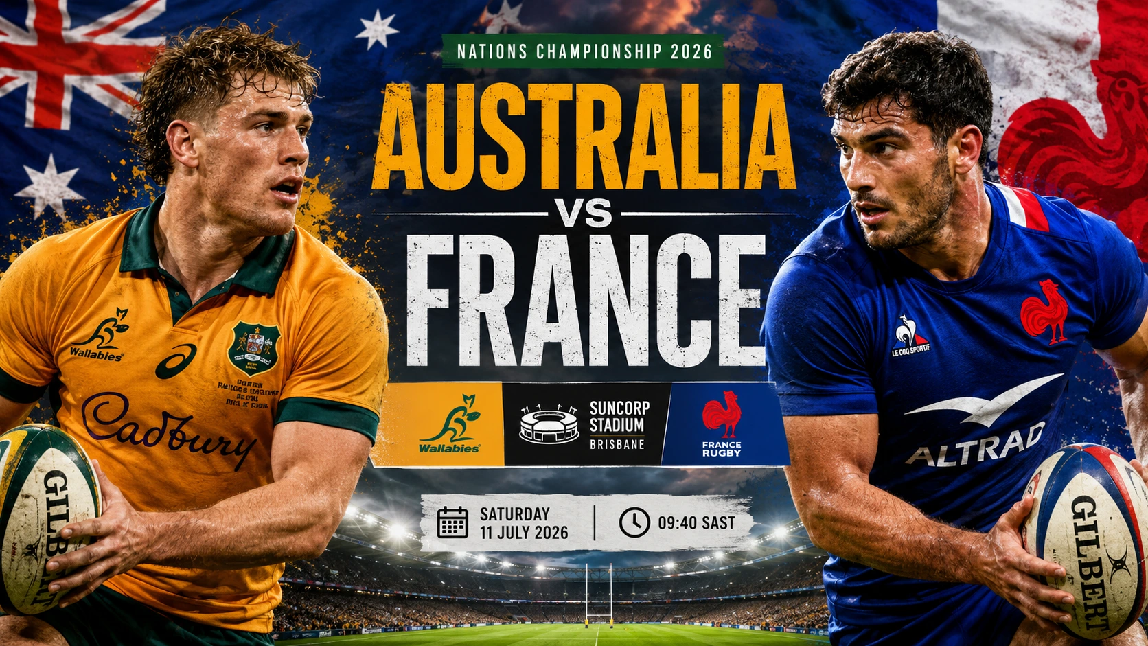 Australia vs France