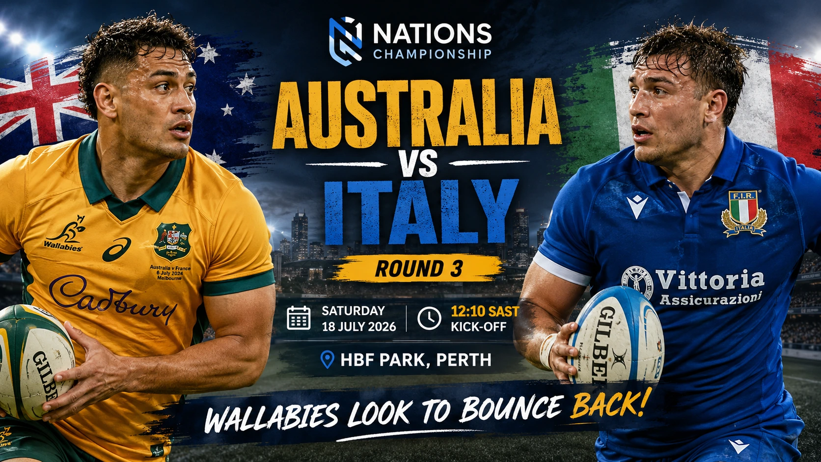Australia vs Italy