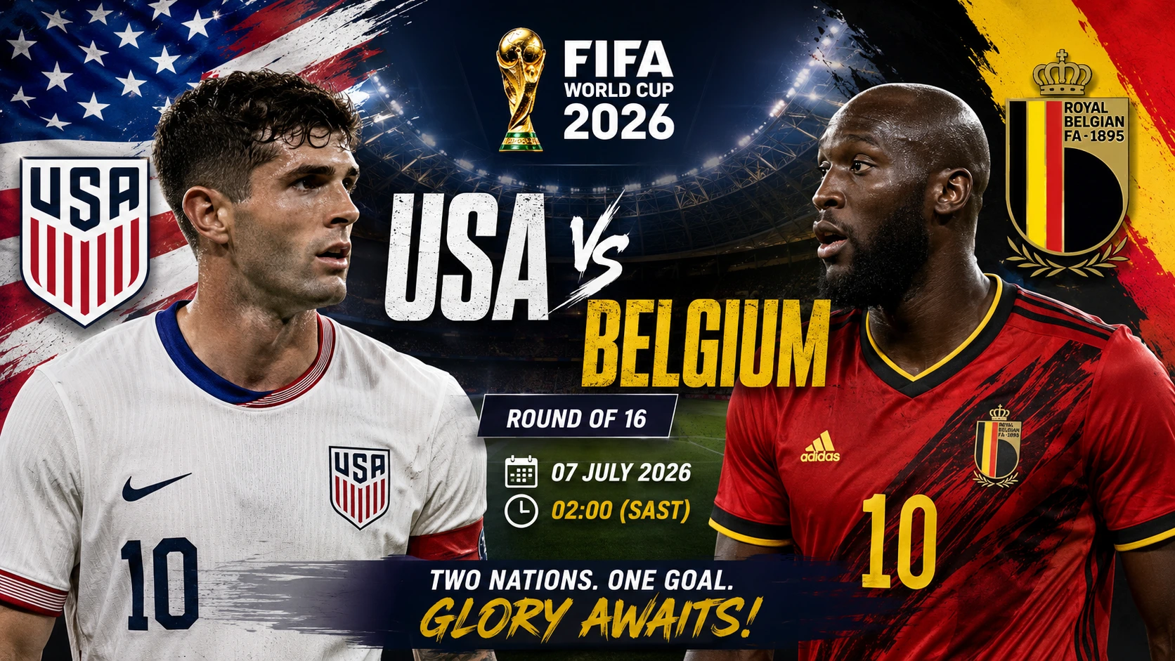 Belgium vs USA