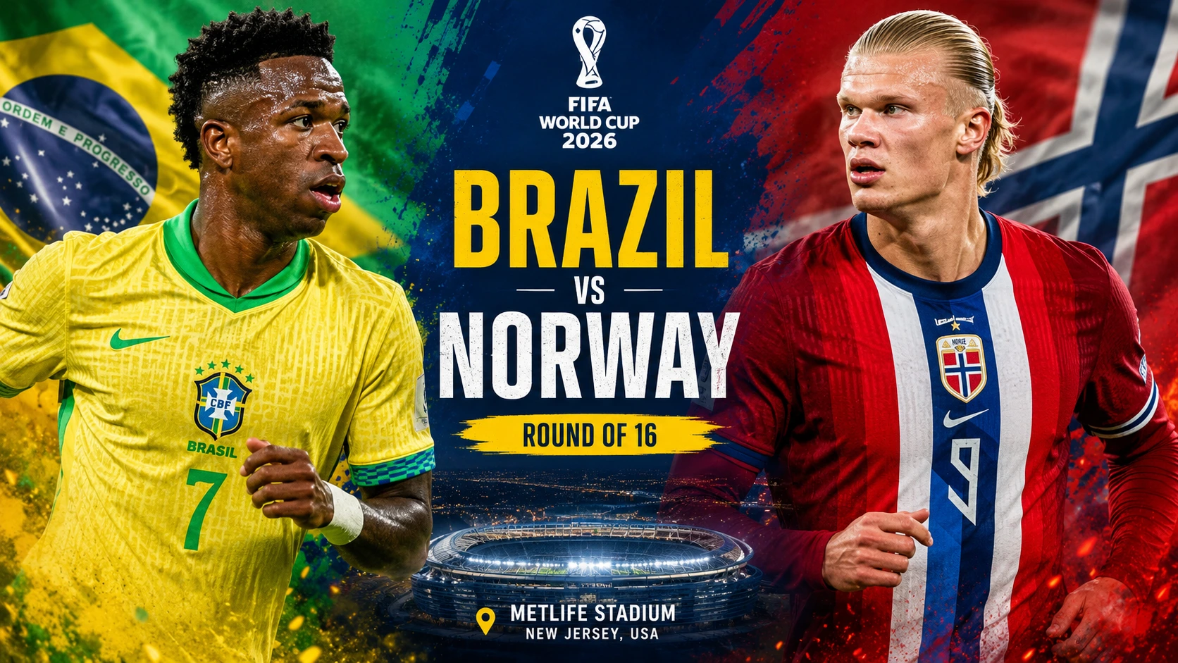 Brazil vs Norway