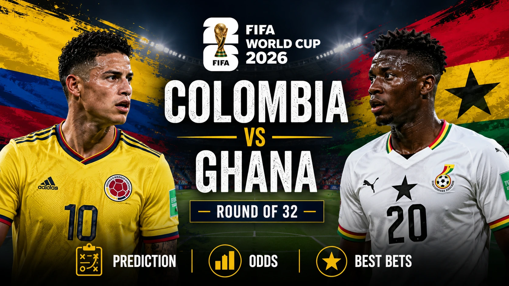 Colombia vs Ghana