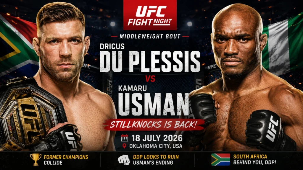 Dricus Du Plessis vs Kamaru Usman