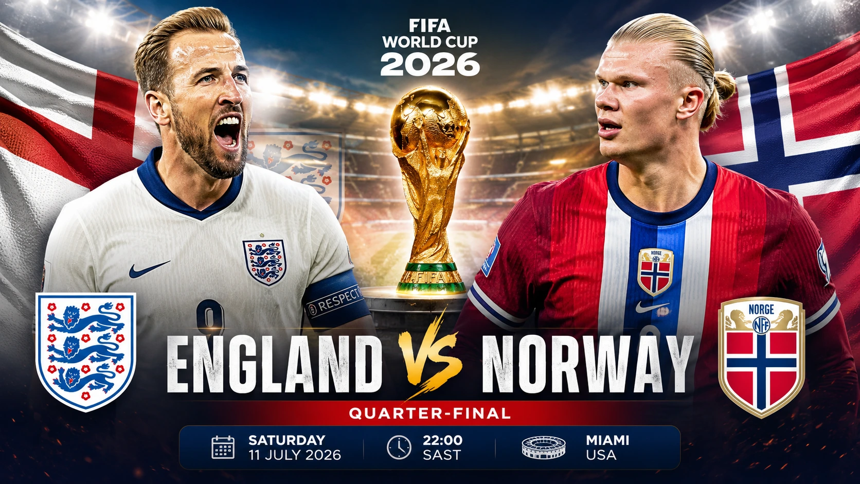 England vs Norway