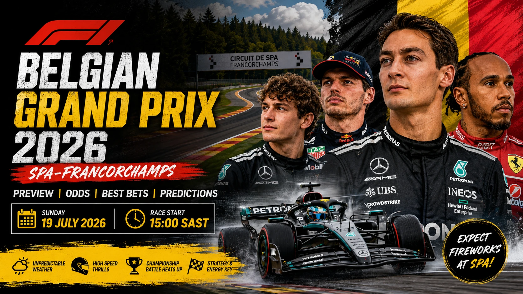 F1 Belgian Grand Prix 2026
