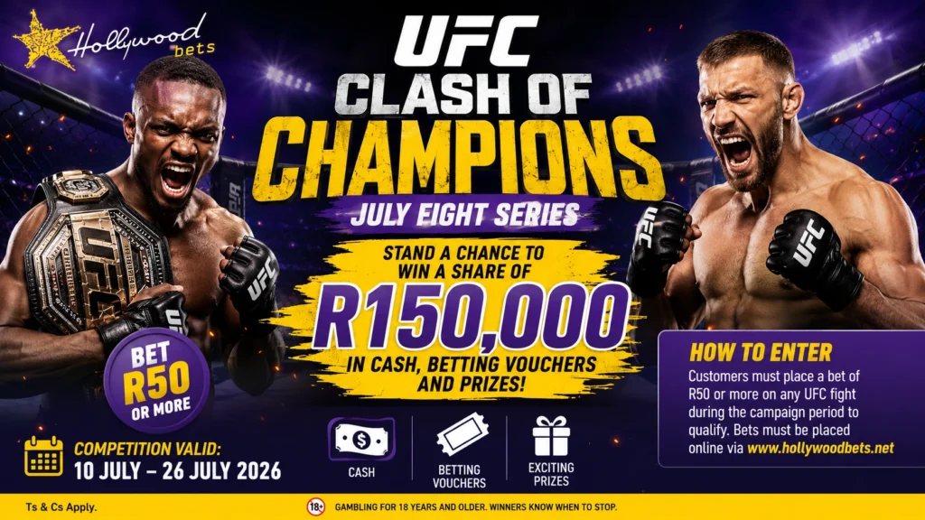 Hollywoodbets July Fight Promotion