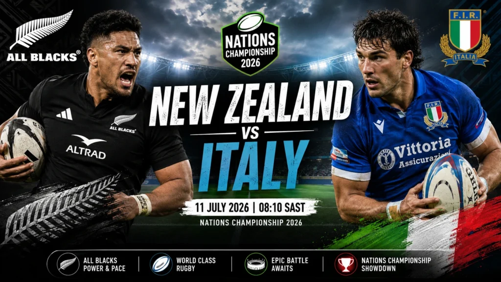 New Zealand vs Italy