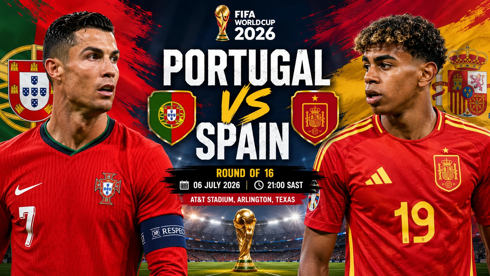 Portugal vs Spain