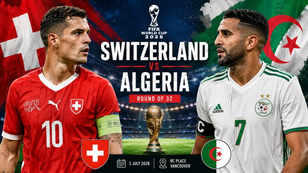 Switzerland vs Algeria