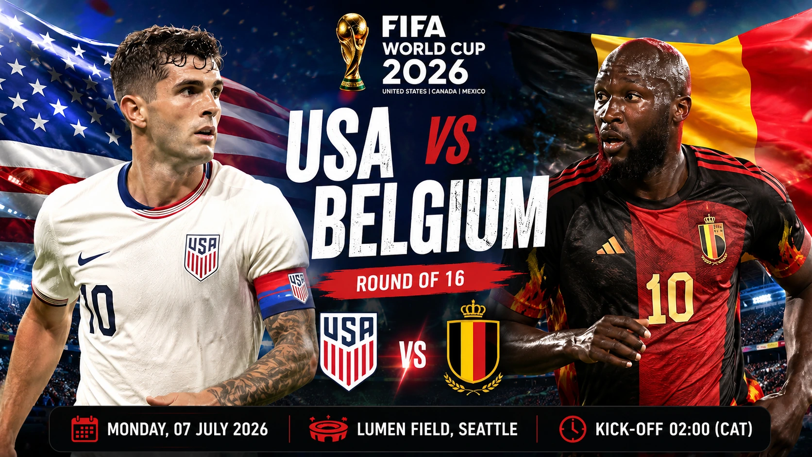 USA vs Belgium