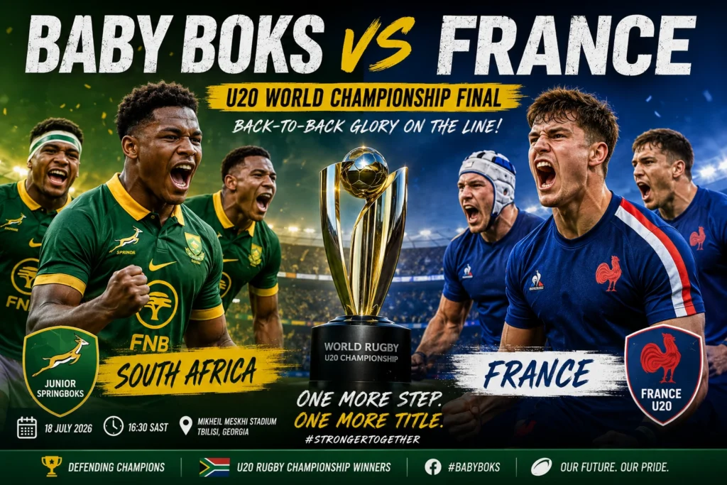 Baby Boks vs France