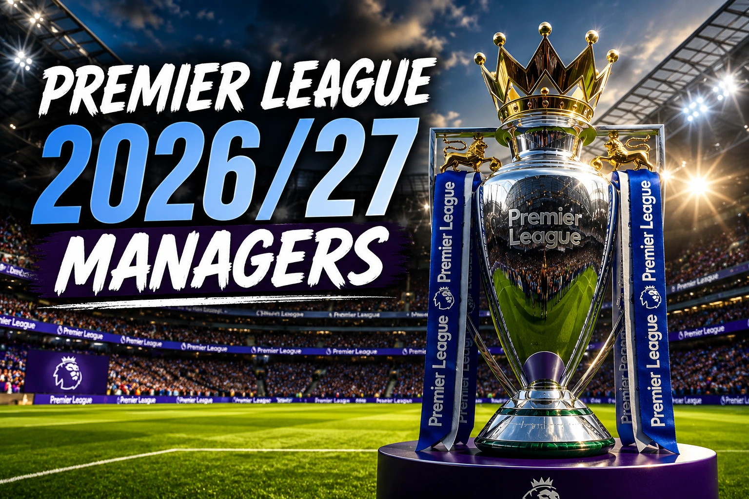 Premier League managers 2026/27