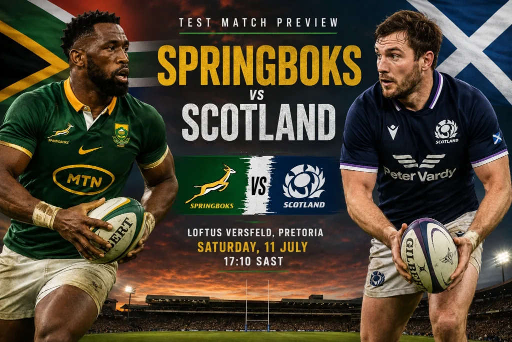 Scotland vs Springboks