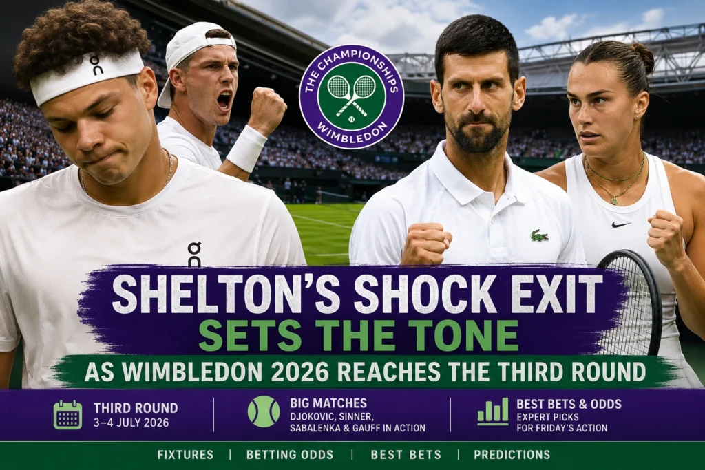 wimbledon round 3 Wimbledon 2026 third round