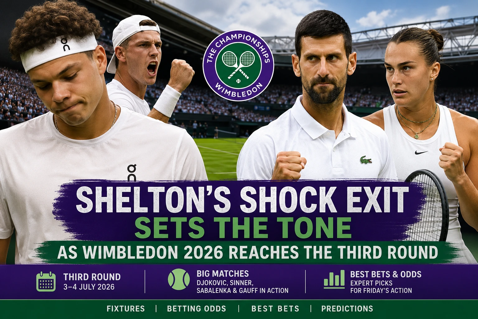 Wimbledon 2026 third round