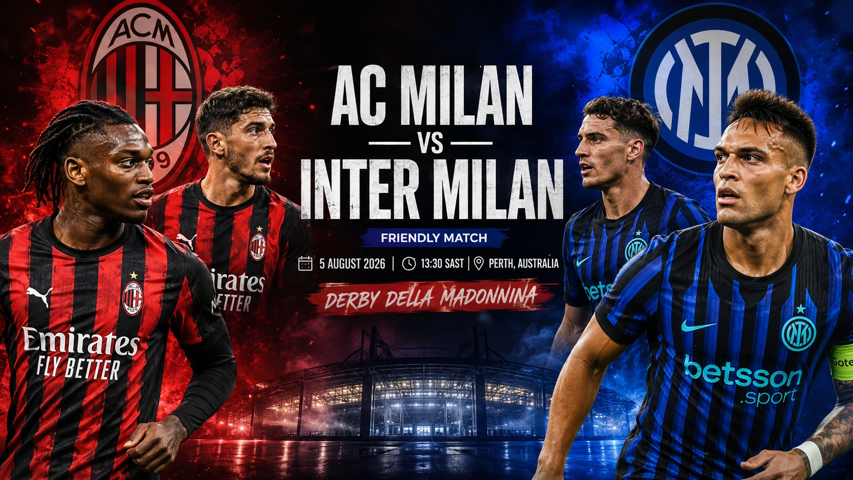 AC Milan vs Inter Milan Friendly