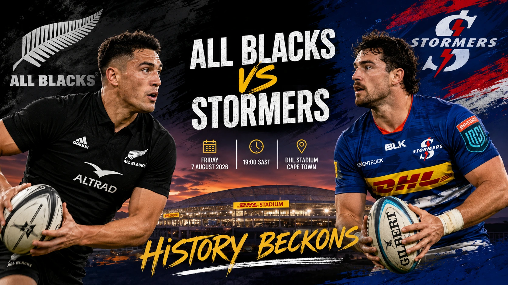 All Blacks vs Stormers