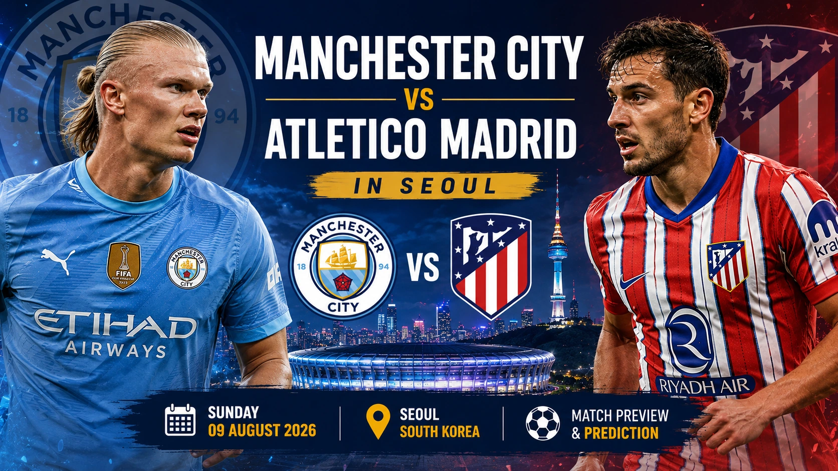 Manchester City vs Atletico Madrid