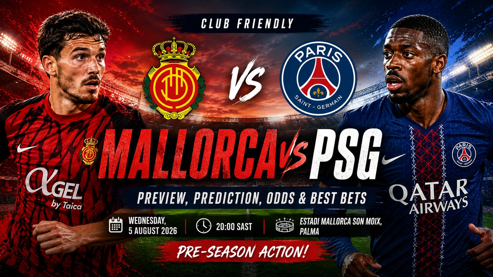 PSG vs Mallorca