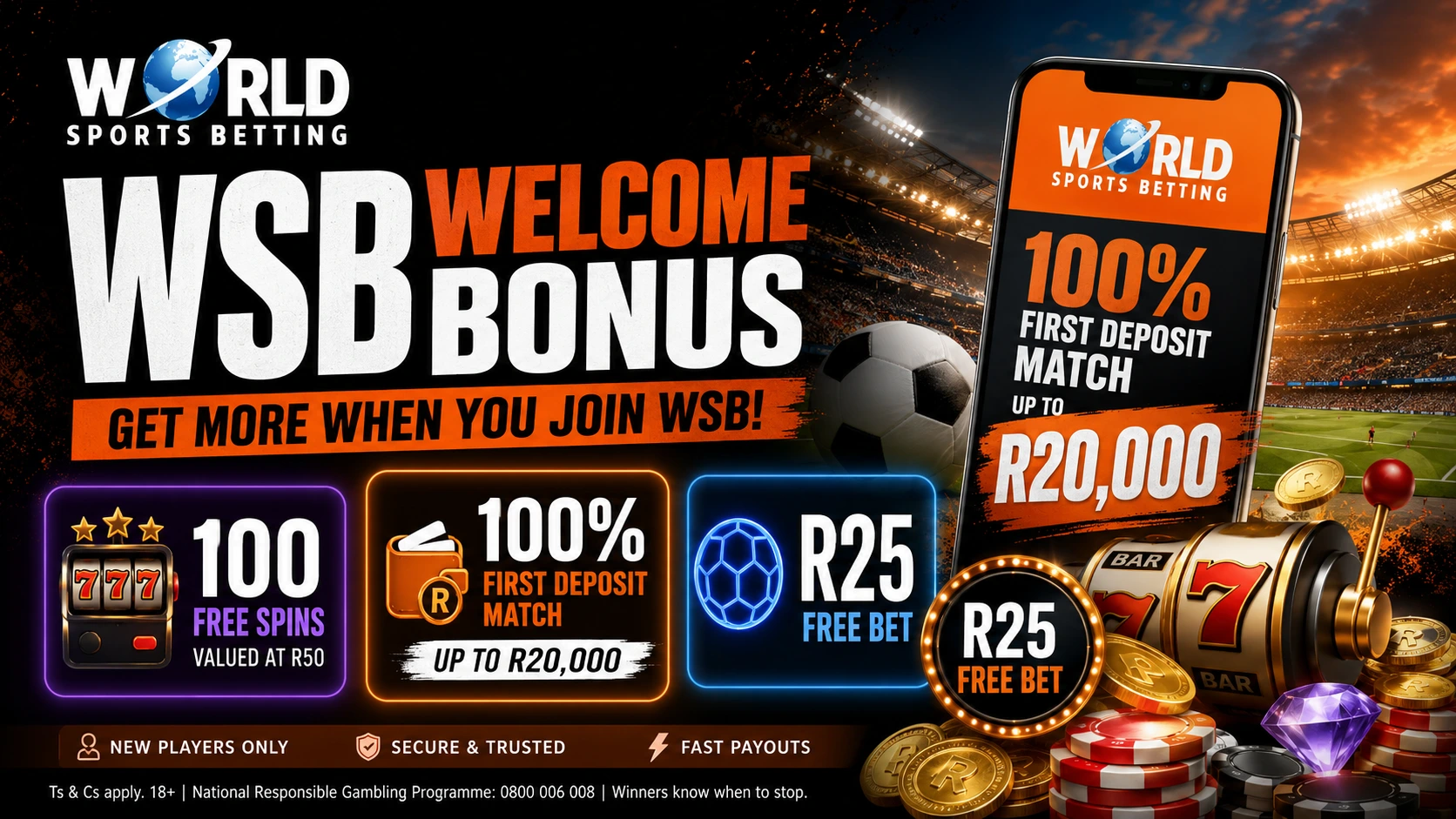 WSB welcome bonus
